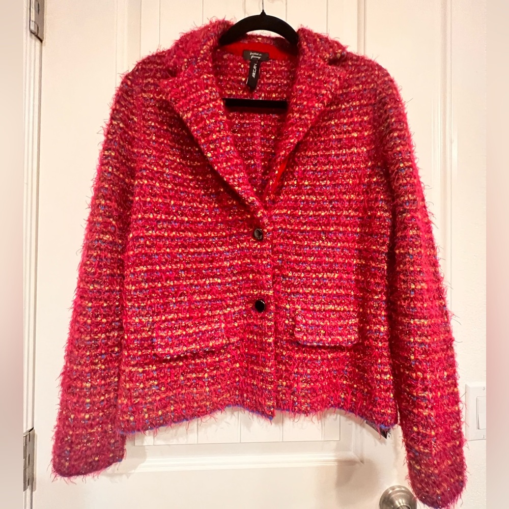 MarcCain tweed blazer size M